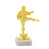 Karate (Männer) Goldfigur mit Basis