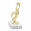Emilia-Preis Goldfigur mit Basis