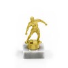 Fußball (Herren klein) Goldfigur mit Basis