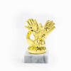 Fußball (Torwart) Goldfigur mit Basis