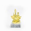 Schach Goldfigur mit Basis