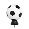 Fußball Bunte Figur