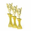 Fußball auf goldenem Säulenständer