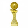 Fußball auf goldenem Säulenständer