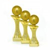 Fußball auf goldenem Säulenständer
