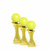 Tennisball auf goldenem Säulenständer A