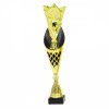 Allgemein auf einer schwarz-goldenen Trophäe