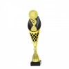 Allgemein auf einer schwarz-goldenen Trophäe