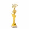 2025-Figur auf elegantem Sockel A