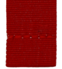 Rot 20 mm Genähtes Medaillenband